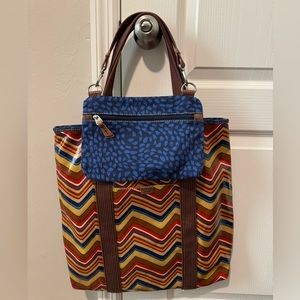 NWOT Fossil Key-per Large Bag